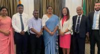 US Ambassador Chung Meets Colombo Mayor Balthazaar